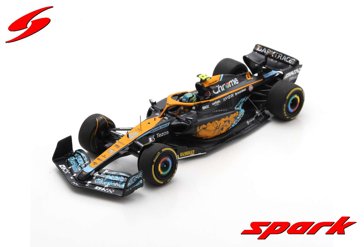 Preventa Spark 1:43 MCL36 L. Norris Abu Dhabi GP (Livery Especial)