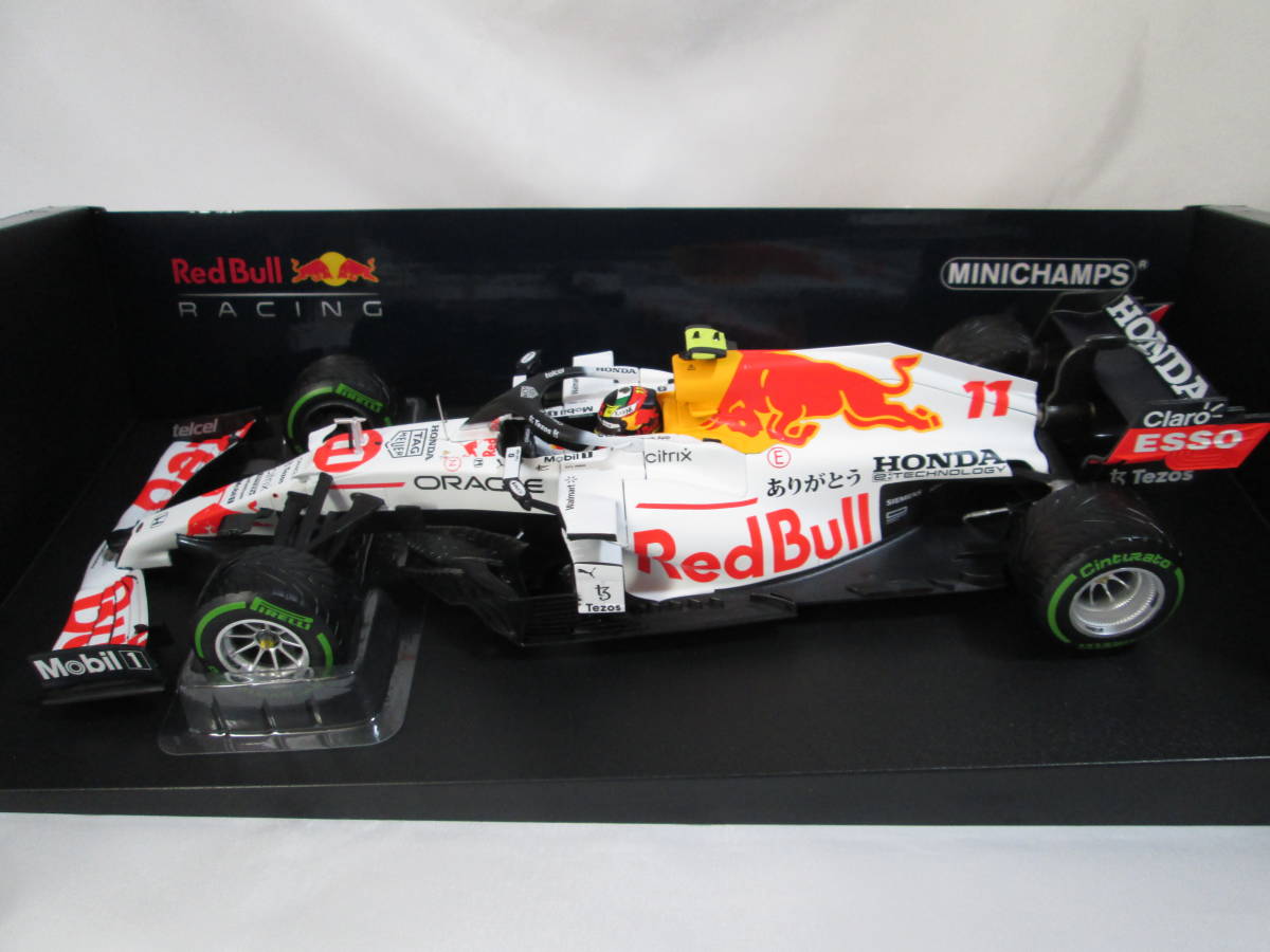 Minichamps 1/18 RB16B S. Perez Turkish Gp "Arigatou Honda"