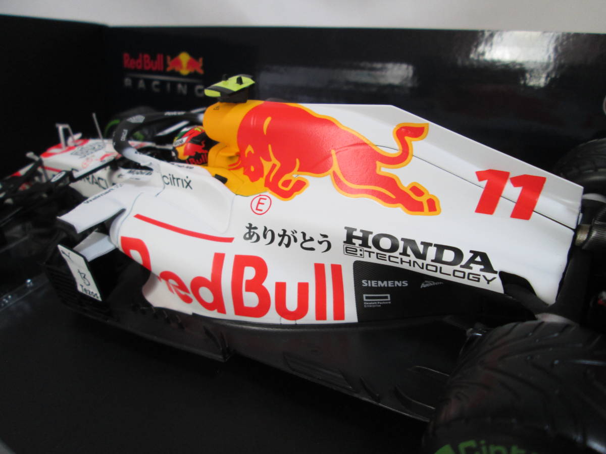Minichamps 1/18 RB16B S. Perez Turkish Gp "Arigatou Honda"