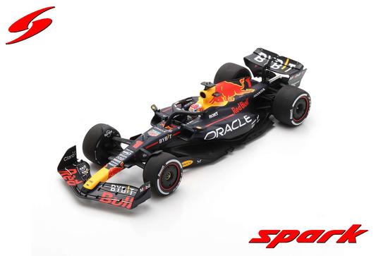 Preventa Spark 1:18 Oracle RedBull RB19 M. Verstappen Winner Bahrain Gp 2023