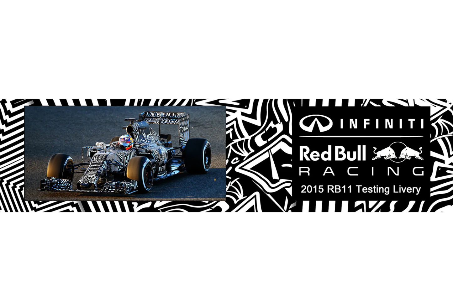 PREORDEN Spark 1:43 Red Bull F1 RB11 #3 D. Ricciardo Special Testing Livery 2015
