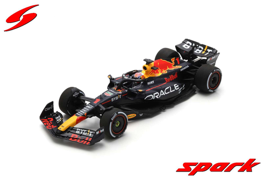 Preventa Spark 1:43 Oracle RedBull RB19 M. Verstappen Winner Bahrain Gp 2023