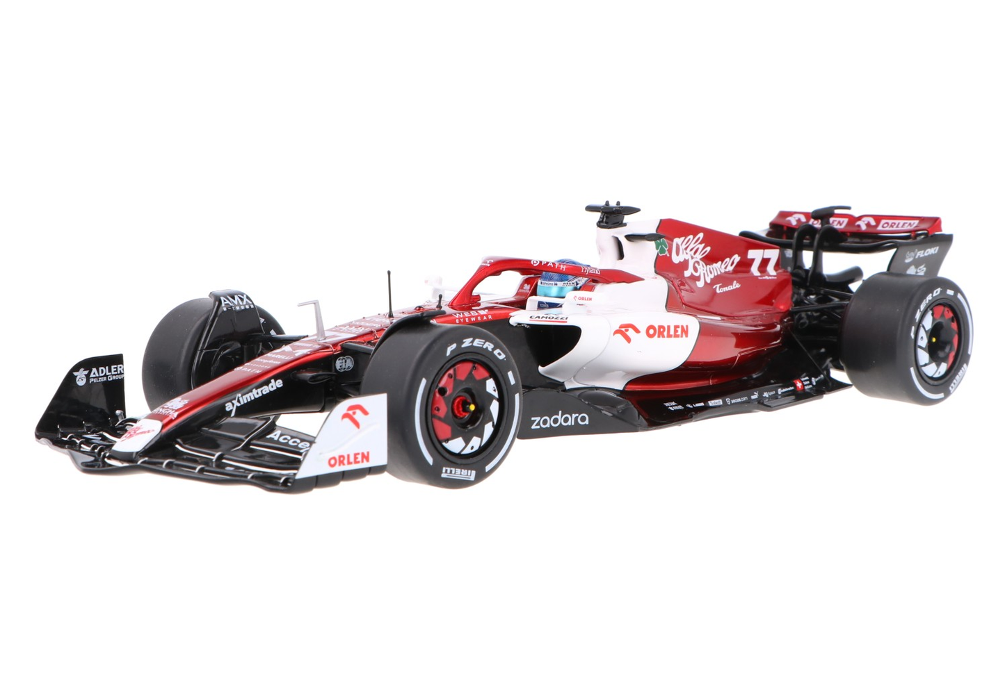 SOLIDO 1/18 ALFA ROMEO C42 V.BOTTAS EMILIA ROMAGNA GP 2022