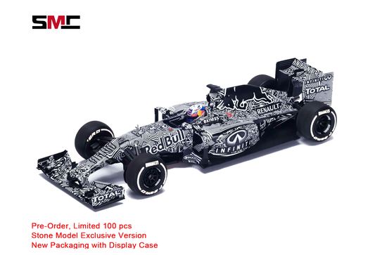 PREORDEN Spark 1:18 Red Bull F1 RB11 #3 D. Ricciardo Special Testing Livery 2015