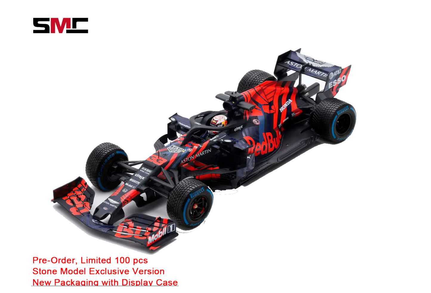 PREORDEN Spark 1:18 Red Bull F1 RB15 33 M. Verstappen Silverstone Circuit Shakedown 2019