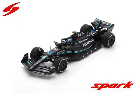 Preventa Spark 1:43 Mercedes-AMG Petronas F1 W14 E Performance No.63 Mercedes-AMG Petronas Formula One Team 4th Saudi Arabian GP 2023 George Russell