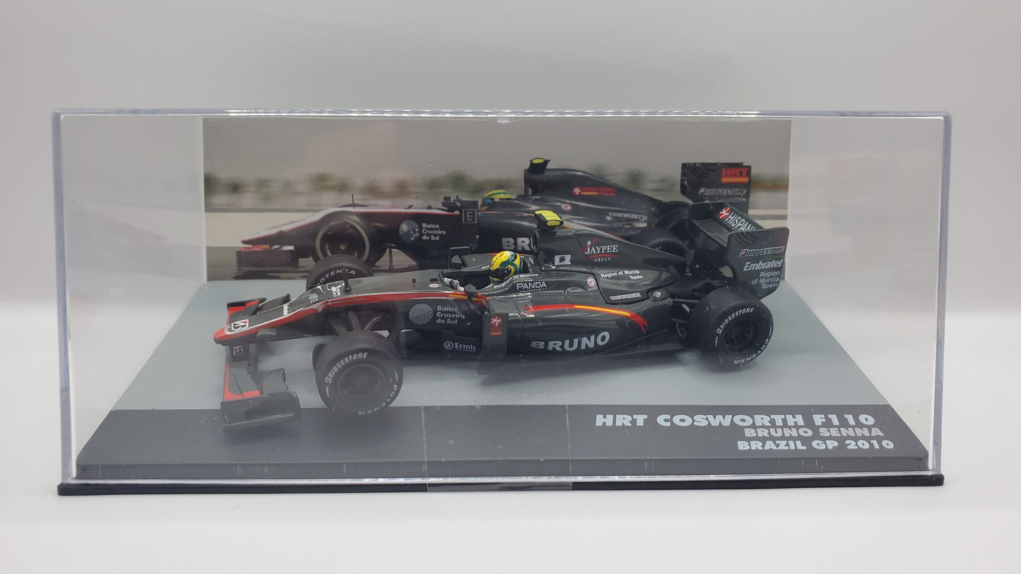 Leyendas Brasileñas 1/43 HRT Cosworth F110 B. Senna Brasil GP 2010