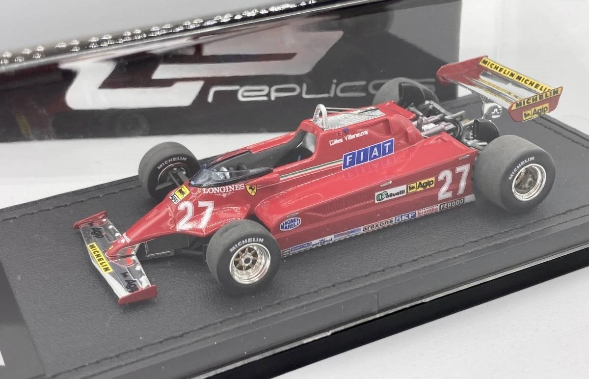 GP replicas 1/43 Ferrari 126 CK 13B G. Villeneuve 1981