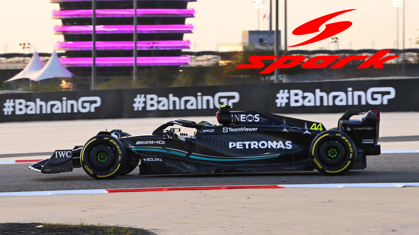 Preventa Spark 1:43 Mercedes-AMG Petronas F1 W14 E Performance No.44 Mercedes-AMG Petronas Formula One Team 2nd Australian GP 2023 Lewis Hamilton