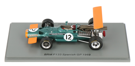Spark 1/43 BRM P133 Jackie Oliver Spanish F1 1969