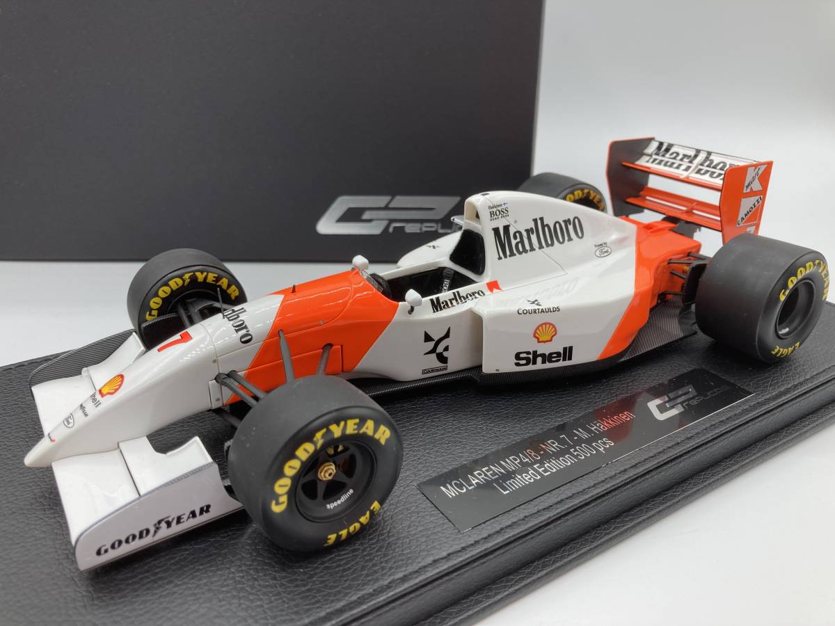 GP Replicas 1/18 McLAREN  F1 FORD MP4/8 V8 N 7 SEASON GP 1993 M.HAKKINEN